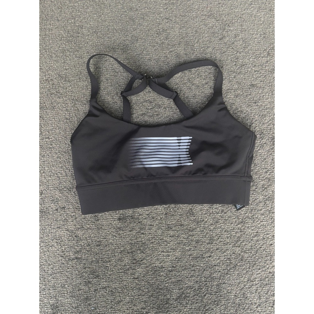 Savage X Fenty Sports Bra Women's Size Small Black‎ Gym Top Workout Pullover